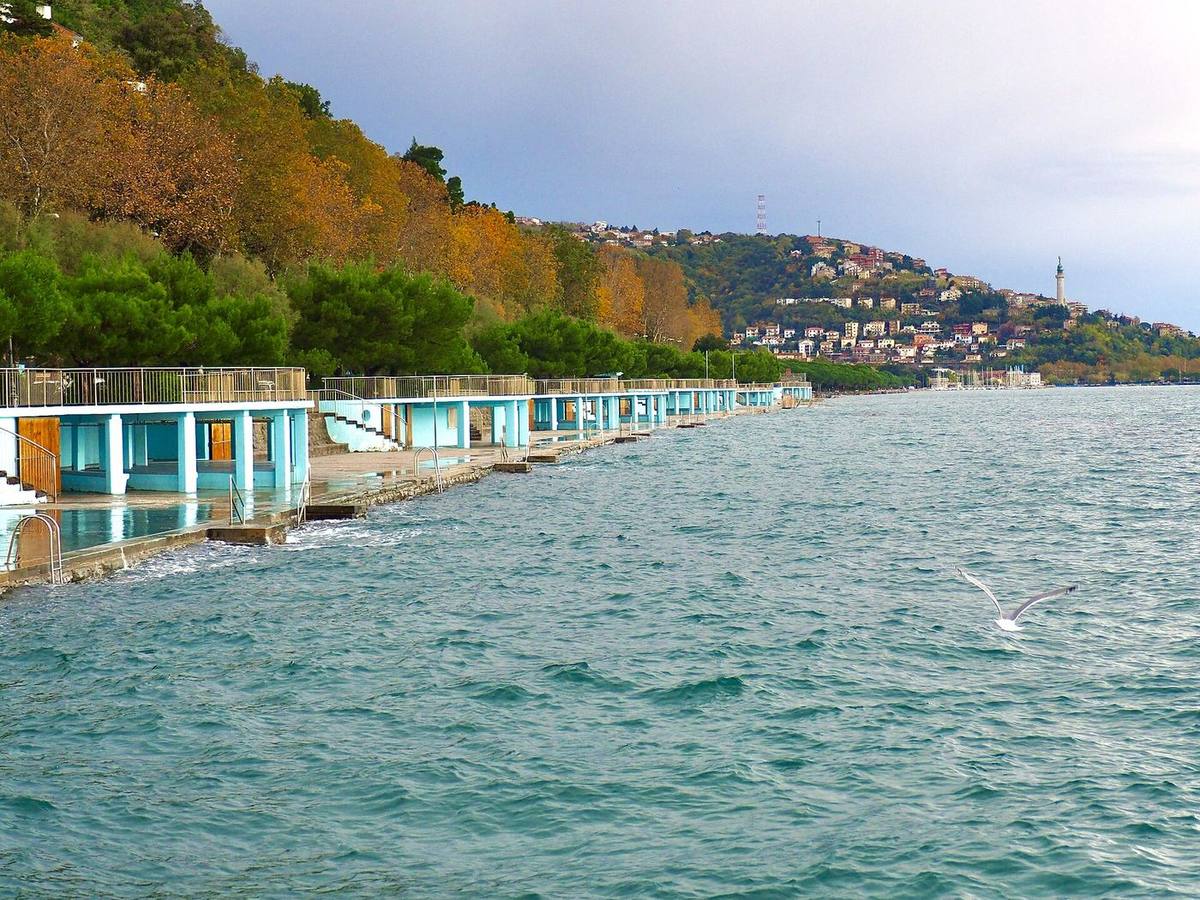 Il lungomare di Barcola